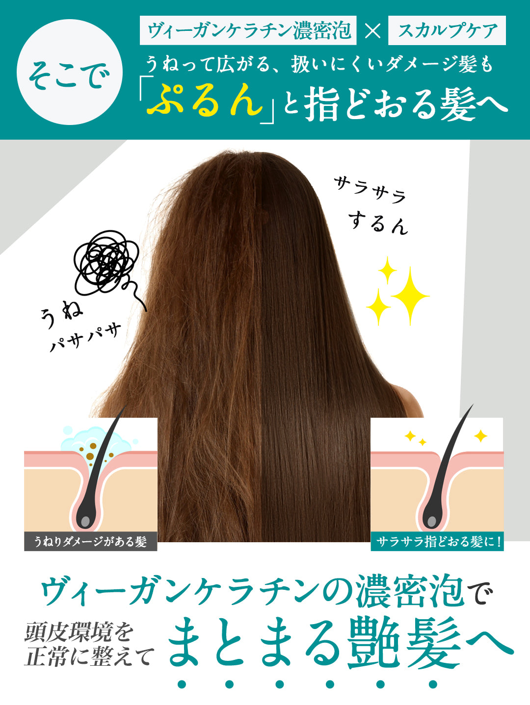 【ELDE ORGANIC】シャンプー500ml トリートメント500g ヘアマスク180g 3点セット