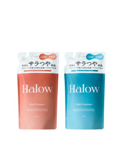 Halow｜ハロー モイストシャンプー・トリートメント詰め替え　２点セット